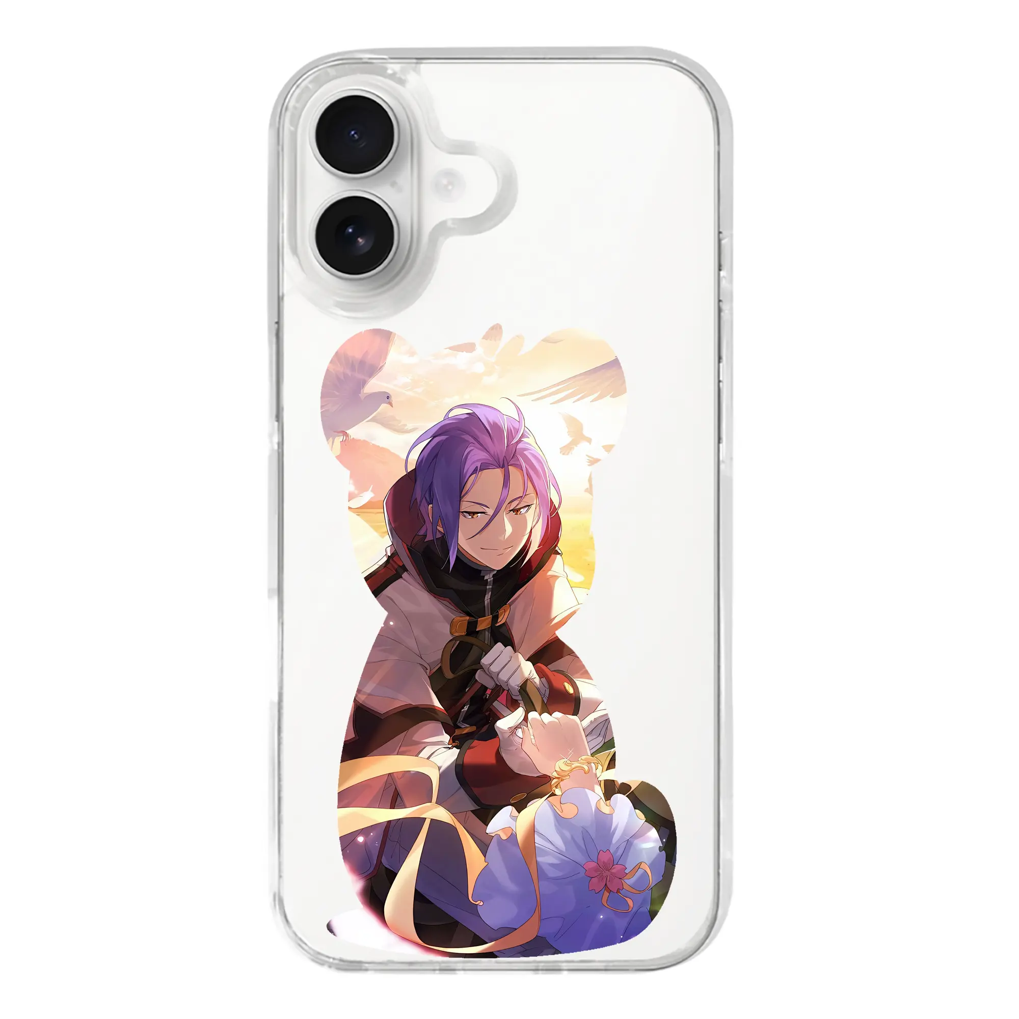 リゼロ グッズ ユリウス - iPhone 17シリーズ 透明スマホケース – 薄型・耐衝撃・精密フィット保護カバー